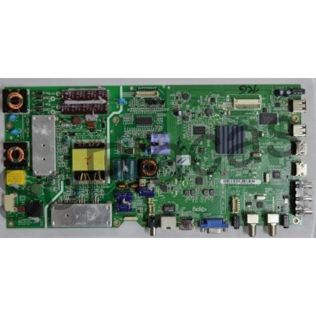 PLACA PRINCIPAL TOSHIBA 5800-A5M67B-0P00 DL2971B Placa Principal SEMP TOSHIBA www.soplacas.tv.br